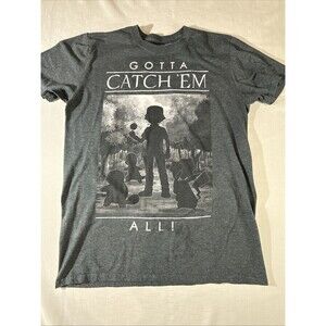 Men’s Dark Grey Pokémon “Gotta Catch ‘em All!” T-shirt  Size M